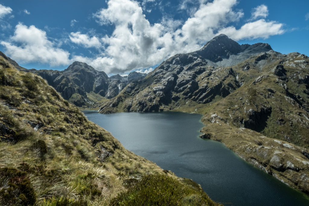 Lake Harris viewed from the Routeburn Trail