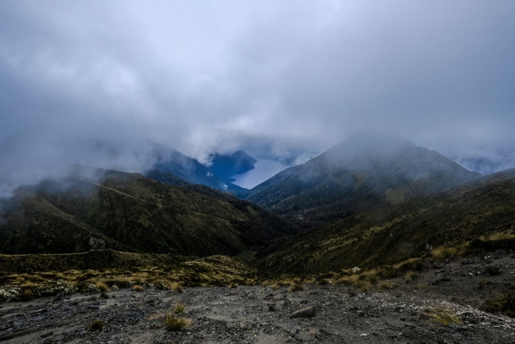 Views of Lake Manapouri from the Kepler Track.